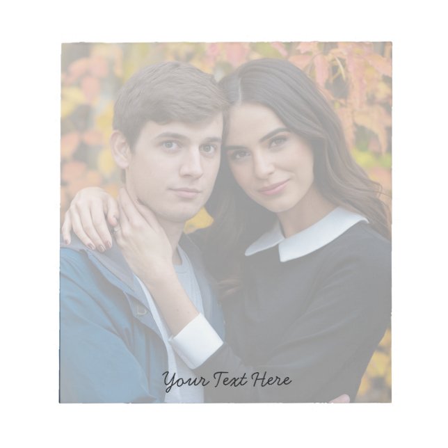 Moderne Moderne Moderne Erstellen Sie Ihr eigenes  Notizblock (Vorderseite)