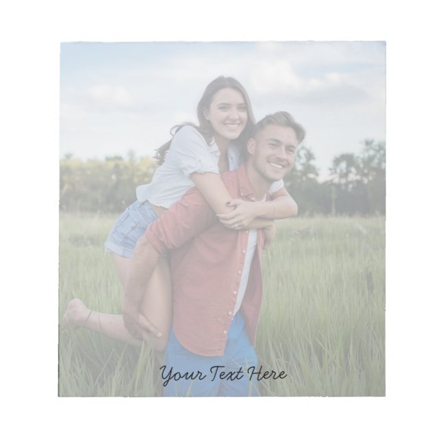 Moderne Moderne Moderne Erstellen Sie Ihr eigenes  Notizblock (Vorderseite)