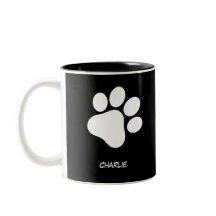 Moderne moderne Tasse "Ihre Haustierpfanne mit Nam