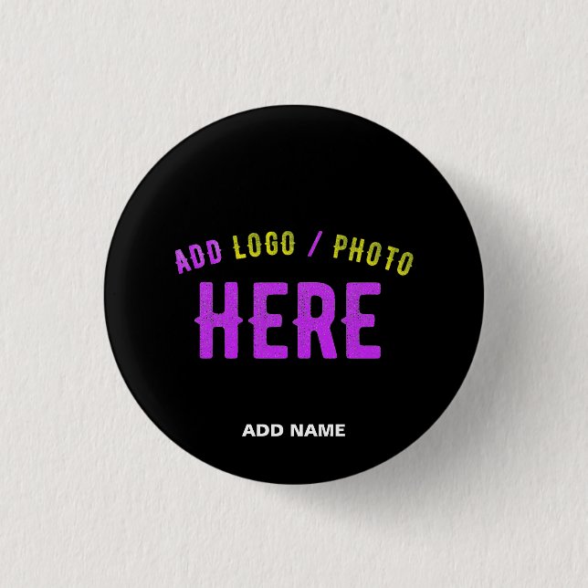 MODERNE MODERNE, ZOLLBARE, SCHWARZE BRANDRONE BUTTON (Vorderseite)