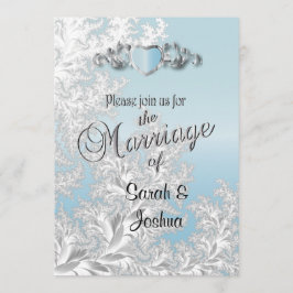 Moderne modische Hochzeit in einem Einladung