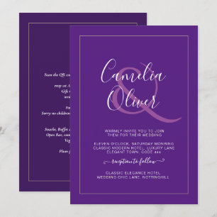 Moderne, monochrome Ampere und Hochzeit