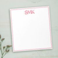 Moderne Monogram Trendy Shadow Initials Stilvoll