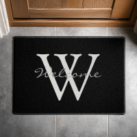 Moderne Monogram Welcome Door Akzent für neue Zuha