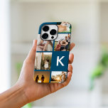 Moderne Monogramm-Erstaufnahme Case-Mate iPhone Hülle<br><div class="desc">Modern Monogram iPhone Case</div>