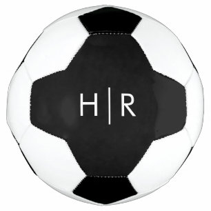 Moderne Monogramm Fußball