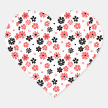 Moderne monogrammierte Floral