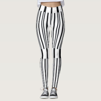 Moderne Monostreifen-Leggings Leggings