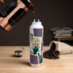 Moderne Multifamilie lila, einfache Foto Trinkflasche<br><div class="desc">Modernes,  stilvolles Mehrfamilienhaus mit Foto. Die lila Farbe kann geändert werden.</div>