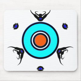 Moderne Mystisches Auge Mousepad