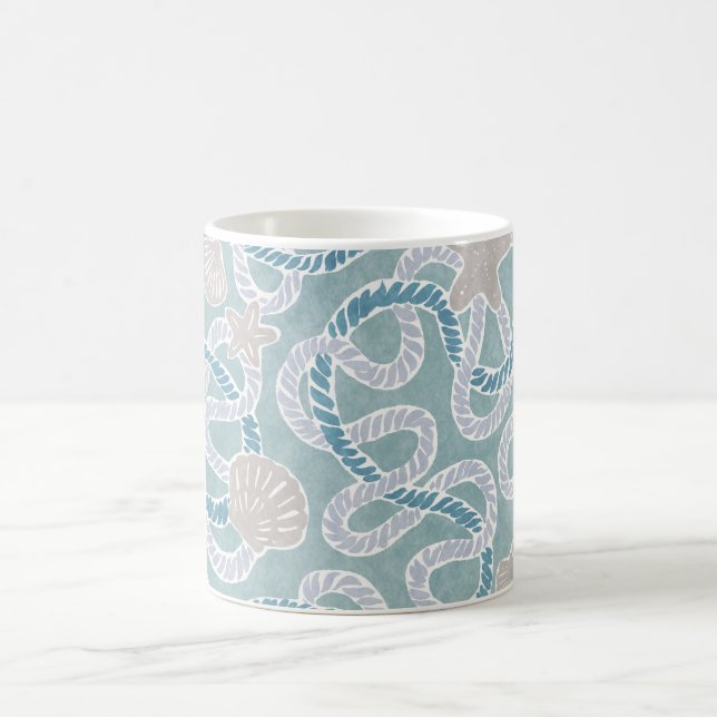 Moderne Nautik Kaffeetasse (Mittel)