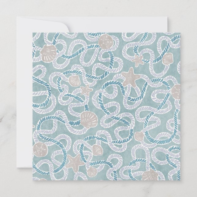 Moderne nautische Karte (Vorderseite)