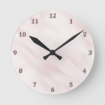 Moderne nebelhafte Rosen-Pastellbad-Set