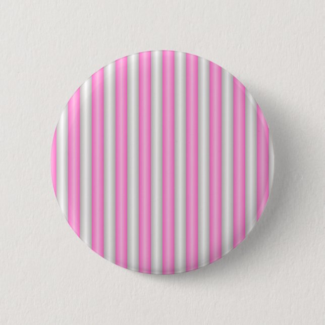 Moderne Neon-Pink-Streifen mit 3D-Effekt Button (Vorderseite)