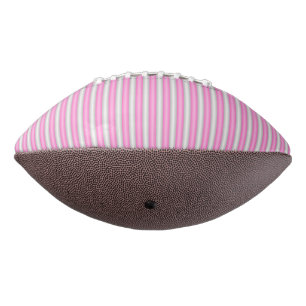 Moderne Neonrosa-Streifen mit 3D-Effekt Football