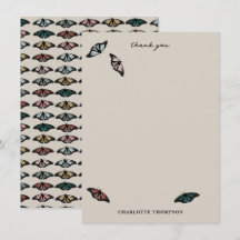 Moderne neutrale Schmetterlinge Gartenmuster