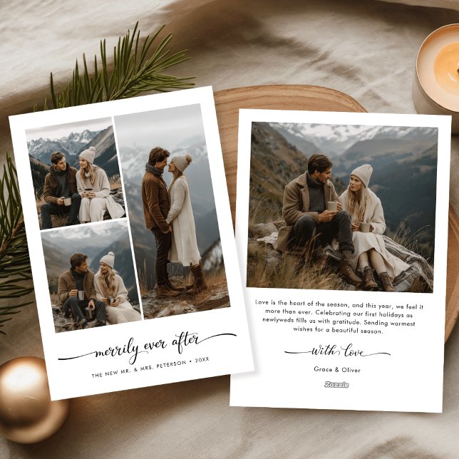 Moderne Neuverheiratete nach Weihnachten Foto noch (Von Creator hochgeladen)