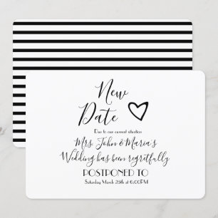 Moderne Neuzeitstornierung Einladung