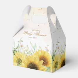 Moderne Niedliche Blumenblütendusche Danke Geschenkschachtel