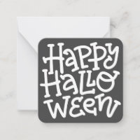 Moderne Niedliche Typografie White Skull Happy Hal