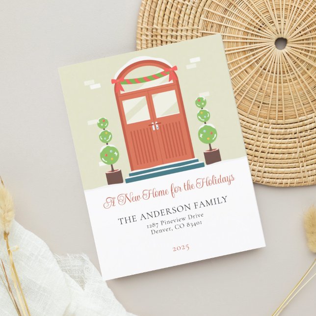 Moderne Notre Nouvelle Maison Vacances Faire-part  (Créateur téléchargé)