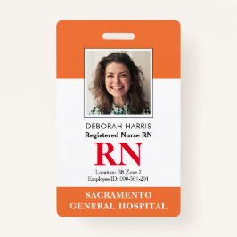 Moderne Nurse Ausweis