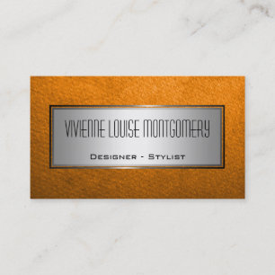 Moderne orange berufliche Designer-Geschäfts-Kart Visitenkarte