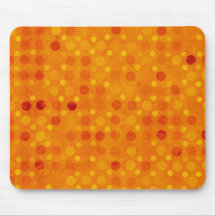 Moderne orange und gelbe Tupfen