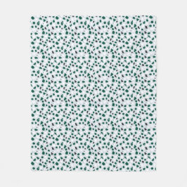 Moderne organische Terrazzo | Abstrakte Steinmosai Fleecedecke