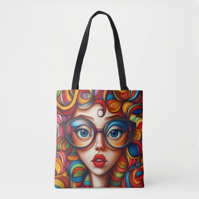 Moderne Original Einzigartig Coole Fantasy-Frau Tasche (Vorderseite)