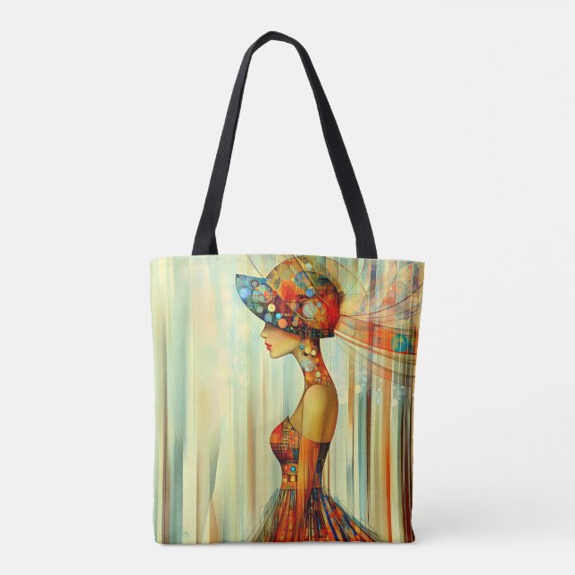 Moderne Original Einzigartig Coole Fantasy-Frau Tasche (Rückseite)