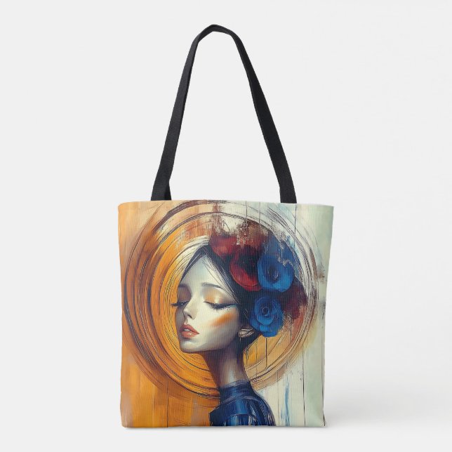 Moderne Original Einzigartig Coole Fantasy-Frau Tasche (Rückseite)