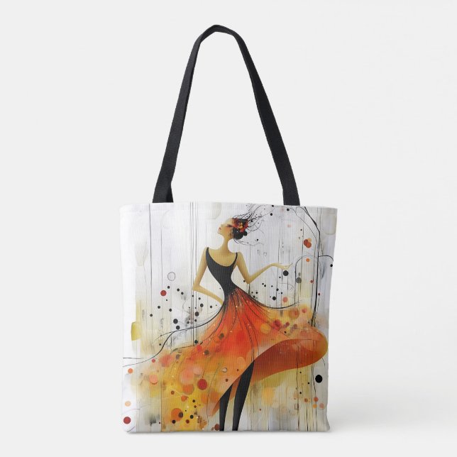 Moderne Original Einzigartig Coole Fantasy-Frau Tasche (Rückseite)