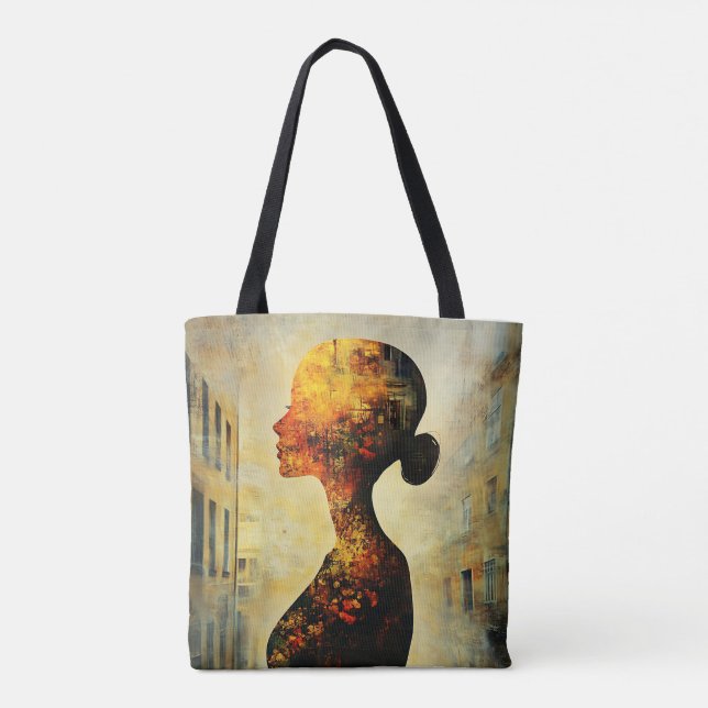 Moderne Original Einzigartig Coole Fantasy-Frau Tasche (Rückseite)