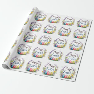 Moderne Ostereier Schöne Sammlung Geschenkpapier
