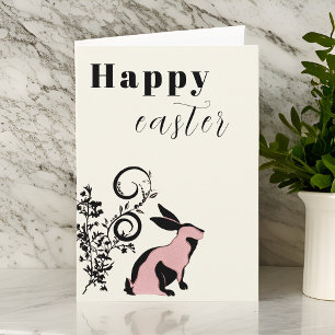 Moderne Osterhasen Persönliche Ostern Karte