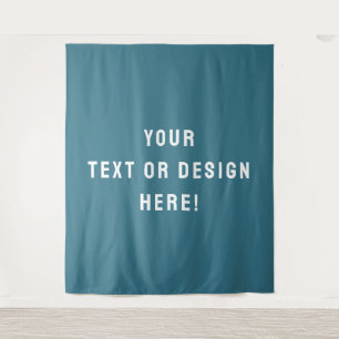 Moderne Ozean-Teal-Wandteppiche für die Inneneinri Wandteppich