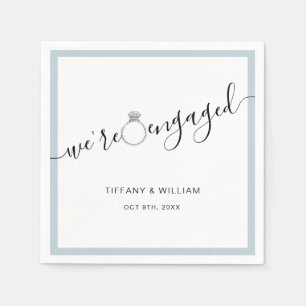 Moderne Partei für minimalistisches Engagement Serviette