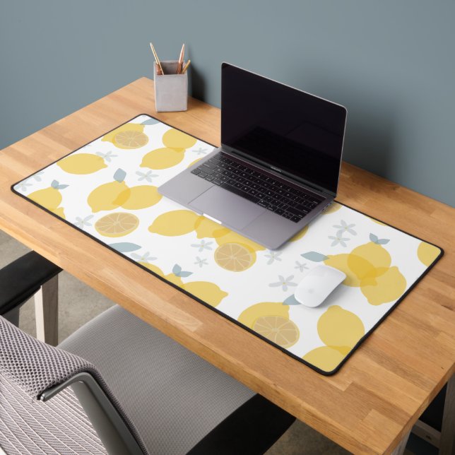 Moderne Pastel Citrus Lemons Motif (Bureau 2)