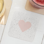 Moderne Pastel Pink & Heart Schönes Geschenk Rechteckiger Pappuntersetzer<br><div class="desc">Herzlich willkommen in unserer wunderschönen Sammlung von modernen Pastel Pink & Heart Lovely Gift Products, exklusiv auf Zazzle erhältlich! Unsere kuratierte Auswahl soll Ihnen eine Touch von Eleganz und Charme zu Ihren ganz besonderen Momenten bringen. Egal ob Sie für einen Liebsten einkaufen oder sich selbst behandeln, unsere Produkte werden jeden...</div>