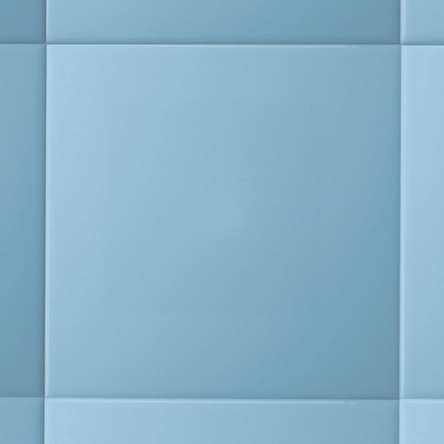 Moderne Pastel Solid Color Bale Cerulean Fliese (Von Creator hochgeladen)