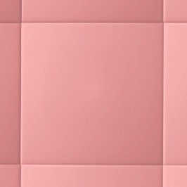 Moderne Pastel Solid Color Flamingo Pink Fliese