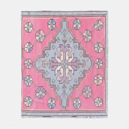 Moderne Pastel Turkish Rug Fleecedecke