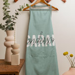 Moderne Pastelle Beauty Personalisiert Schürze<br><div class="desc">Moderne Pastelle Beauty Personalisiert</div>