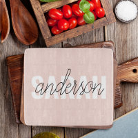 Moderne Pastellrosa-Schönheit Personalisierter Ihr