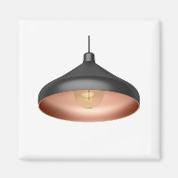 Moderne Pendelleuchte mit LED-Lampe