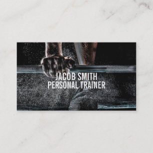 Moderne Personal Trainer Business Card Visitenkarte