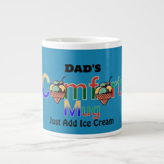 Moderne Personalisiert Color Spaß Vater Comfort Ta Jumbo-Tasse