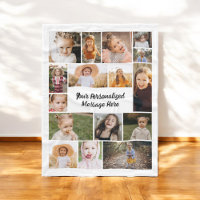 Moderne Personalisierte 16-FotoCollage - kundenspe