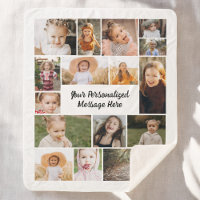 Moderne Personalisierte 16-FotoCollage - kundenspe